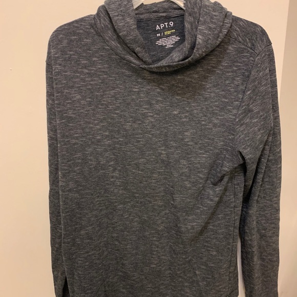 Apt 9 Grey Pullover Hoodie - Picture 2 of 4